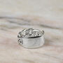 Sterling Silver Women's ID Ring, thumbnail 1 of 3