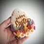 Personalised Hand Iced Easter Egg Postal Biscuit, thumbnail 4 of 7