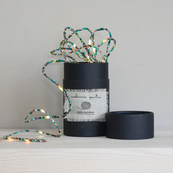 Festive Liberty Print Fairy Lights, 7 of 9