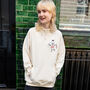 Cereal Killer Unisex Graphic Hoodie In Vanilla, thumbnail 6 of 6