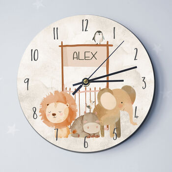 Zoo Themed Child Clock, 5 of 5