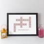 Personalised Family Names Print Family Gift, thumbnail 10 of 12