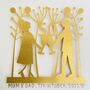 Framed Personalised 50th Golden Wedding Paper Cut Art, thumbnail 9 of 9