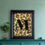 Personalised Custom Letter Initial Animal Print For Her, thumbnail 4 of 6