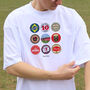 Liverpool Football Beer Mats 2nd Edition Oversized T Shirt, thumbnail 4 of 10