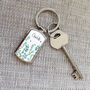 Personalised Floral Bee Keyring, thumbnail 4 of 5