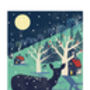 Winter Deer A3 Print, thumbnail 3 of 3