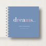 Personalised 'Dreams' Bucket List Small Notebook, thumbnail 6 of 10