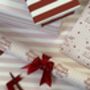 Striped Valentine's Day Wrapping Paper, thumbnail 4 of 4