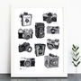 Vintage Camera Print, thumbnail 1 of 4