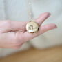 Personalised Round Locket Necklace With Hidden Photo, thumbnail 7 of 12
