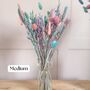 Colourful Pastel Dried Flower Arrangement, thumbnail 3 of 5