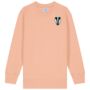 Childrens Organic Cotton Badger Sweatshirt, thumbnail 11 of 12