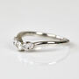 The Platinum Ariadne Diamond Wedding Ring, thumbnail 2 of 2