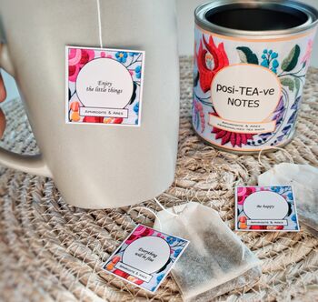 Personalised Tea With Positive Notes, 2 of 8