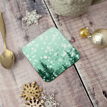 Personalised Christmas Placemat And Coaster Set, 2 of 6