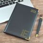 Personalised Monogram Diary Modern Design, thumbnail 2 of 12