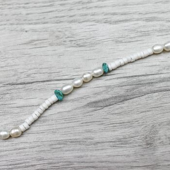 Kai Pearl Beaded Anklet, 4 of 4