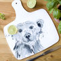 Inky Polar Bear Chopping Board, thumbnail 2 of 3