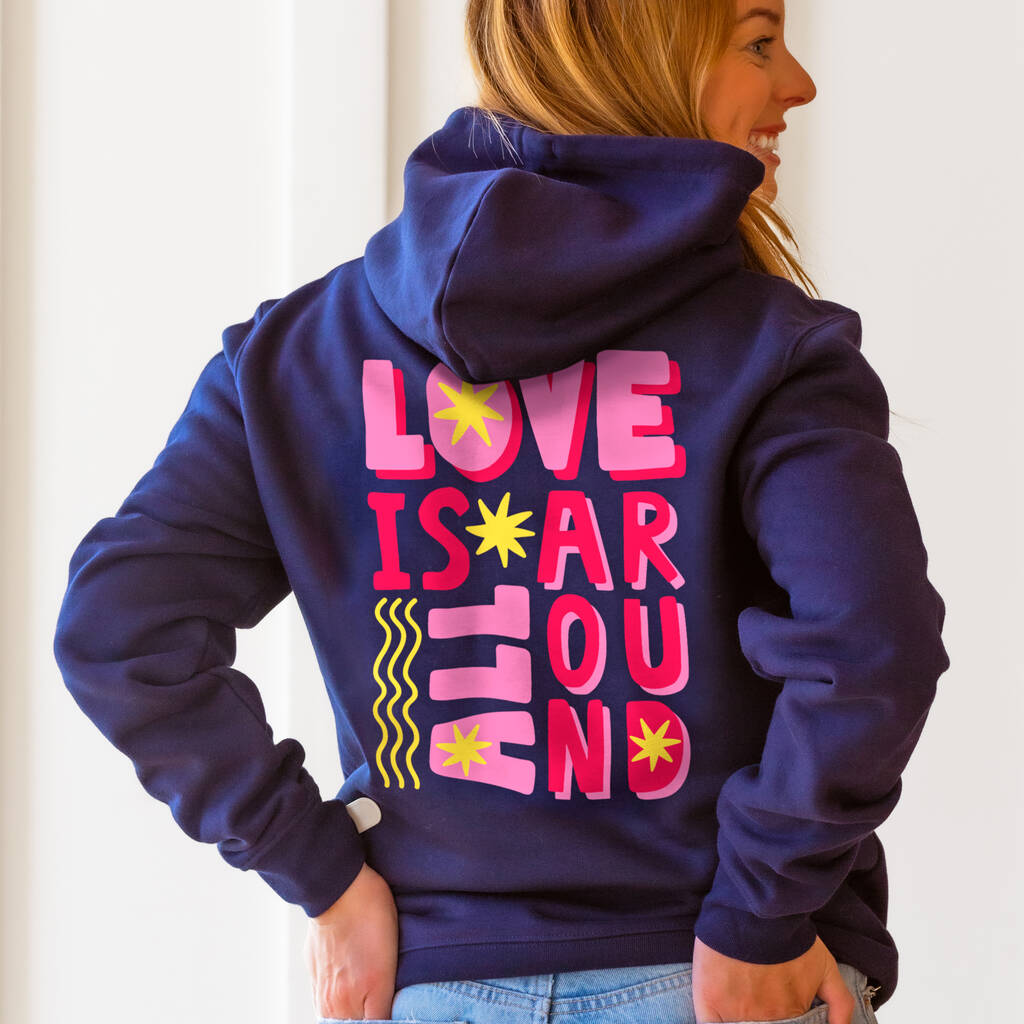 Love Is All Around Hoodie, 1 of 10
