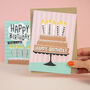 Cake Birthday Card, thumbnail 2 of 2