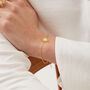 White Opal Sun Sterling Silver Bracelet, thumbnail 3 of 9