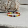 Rainbow Tila Bracelet, thumbnail 3 of 5