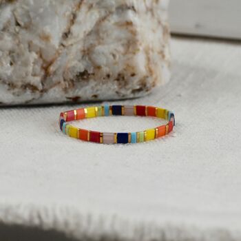 Rainbow Tila Bracelet, 3 of 5