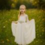 Layla ~ Flower Girl Or Communion Dress, thumbnail 3 of 7