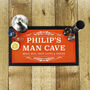 Personalised Man Cave Bar Mat, thumbnail 5 of 12