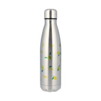 Lemons Fruit Metal Thermos Water Bottle, 2 of 5