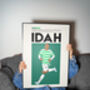 Adam Idah Celtic Football Poster, thumbnail 3 of 6