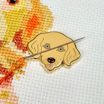 Mandala Spaniel Cross Stitch Craft Kit, 2 of 4