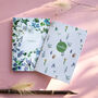 Inky Wildflower Eco Notebook, thumbnail 1 of 11