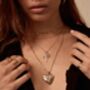 Magdalene Medal And Cross Double Pendant Necklace, thumbnail 6 of 6