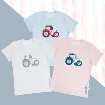 Pick N' Mix Tractor Children's T Shirt – Personalised, 2 of 9
