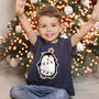 Personalised Kids Penguin T Shirt, thumbnail 1 of 8