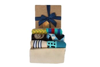Set Of 12 Patterned Socks Gift Box Friendly, 4 of 5