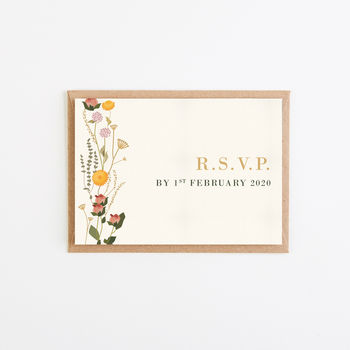 Wildflowers Wedding Invitations, 6 of 8