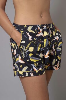 Luxury Cotton Pyjama Shorts | Parrot Nation, 2 of 7