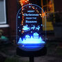 Personalised Christmas Solar Garden Light – Add Your Own Christmas Message, thumbnail 3 of 11