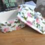 Lidded Butterdish In Exotic Bird Of Paradise Design, thumbnail 7 of 12