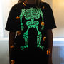 Halloween Glow In The Dark Skeleton T Shirt, thumbnail 5 of 6