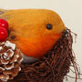 G Decor Nesting Robin Christmas Tree Ornament, thumbnail 5 of 7