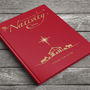 Personalised Embossed Book Of Nativity, thumbnail 1 of 5
