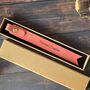 Engraved Personalised Leather Bookmark Gift, thumbnail 4 of 9