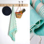 Personalised Handwoven Cotton %100 Beach And Bath Towel, thumbnail 7 of 12