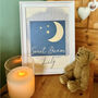 Personalised Sweet Dreams Nursery Print, thumbnail 1 of 2