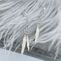 Gold Vermeil Or Sterling Silver Seed Pod Earrings, thumbnail 6 of 7