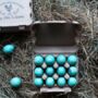 Box Of 60 Mint Green Quails Eggs, thumbnail 3 of 7